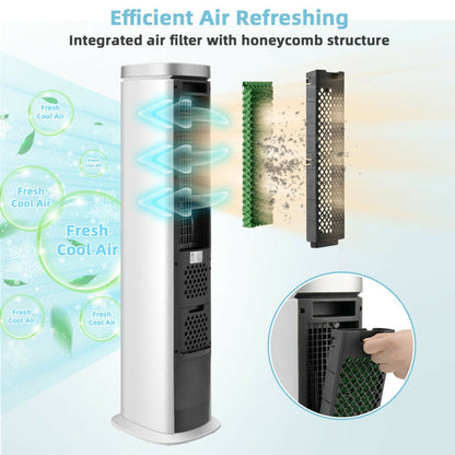 3-In-1 Portable Evaporative Air Cooler with Timer