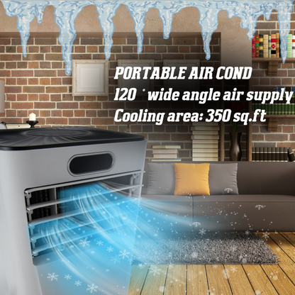 10000 BTU 4-in-1 Portable Air Conditioner with Dehumidifier and Fan Mode