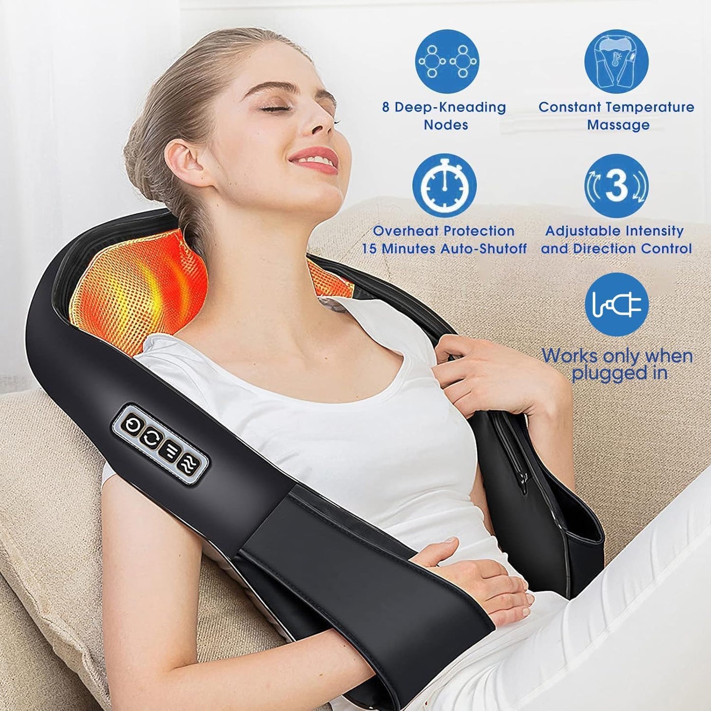 Shiatsu Back and Neck Massager, Back Massager