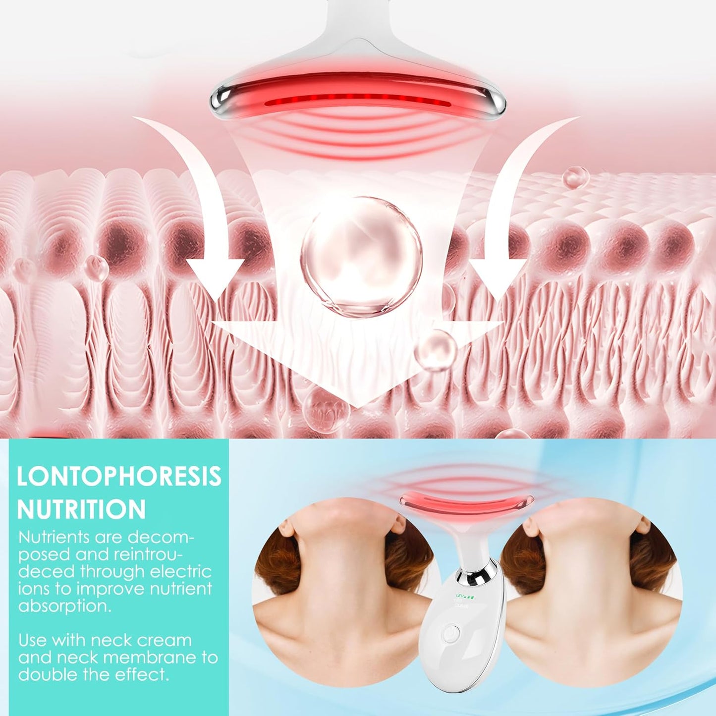 Facial Massager Red-Light-Therapy