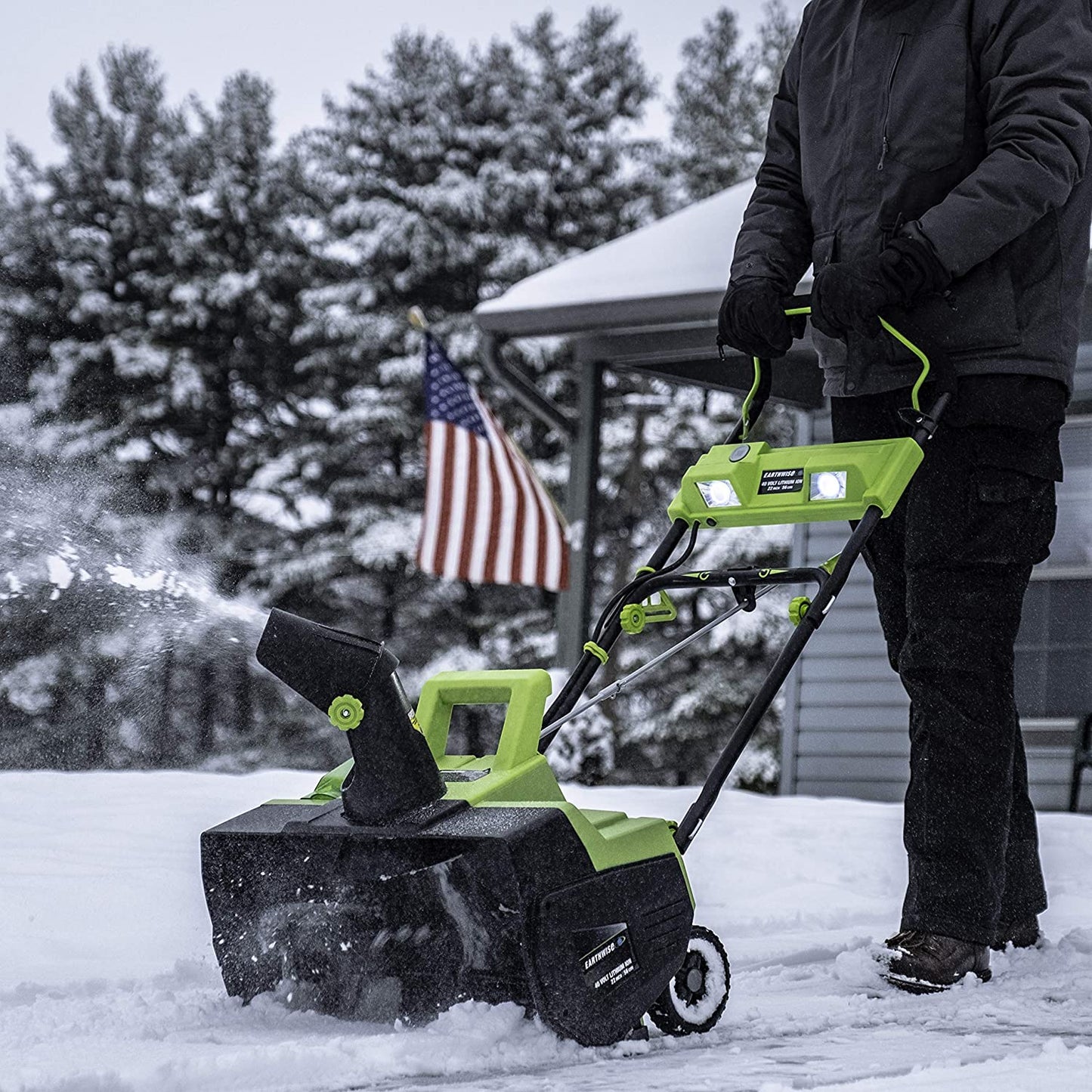 Electric Single Stage Snow Blower & Remover Machine 22" - Westfield Retailers