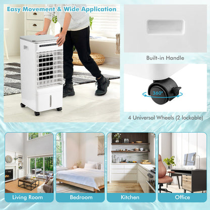 3-in-1 Evaporative Portable Air Cooler with 3 Modes include Remote Control