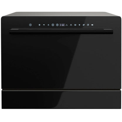 Portable Compact Countertop or Built-in Dishwasher Machine with Hot Air Preserve Function and 5 Washing Modes