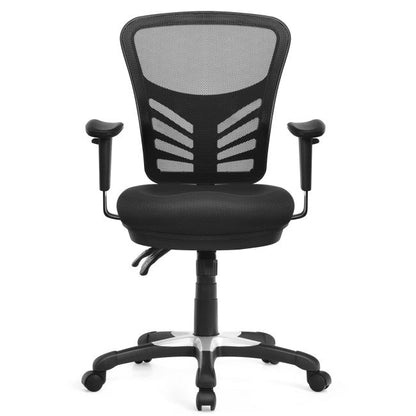 Ergonomic Mesh Office Chair Recliner Computer Desk Chair with Adjustable Armrests and Back Height