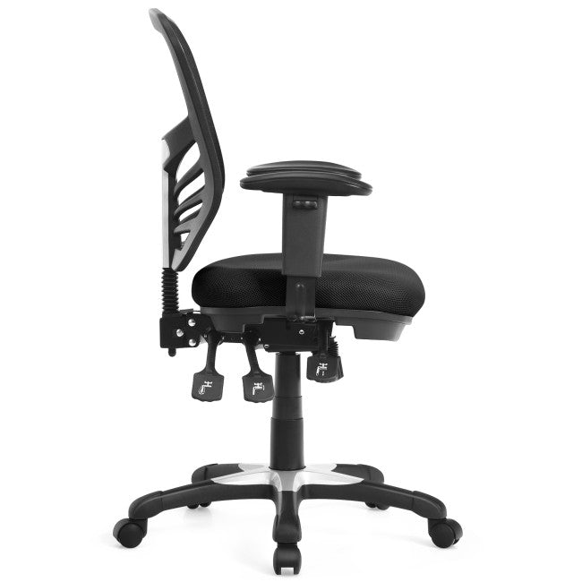 Ergonomic Mesh Office Chair Recliner Computer Desk Chair with Adjustable Armrests and Back Height