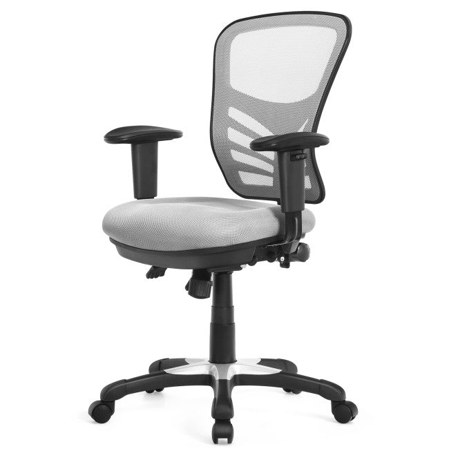 Ergonomic Mesh Office Chair Recliner Computer Desk Chair with Adjustable Armrests and Back Height