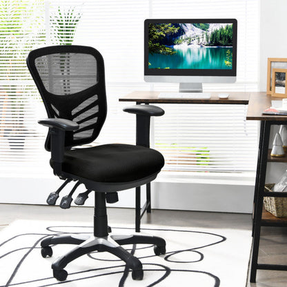 Ergonomic Mesh Office Chair Recliner Computer Desk Chair with Adjustable Armrests and Back Height