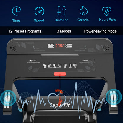 Folding Electric Superfit Treadmill Walking Running Machine