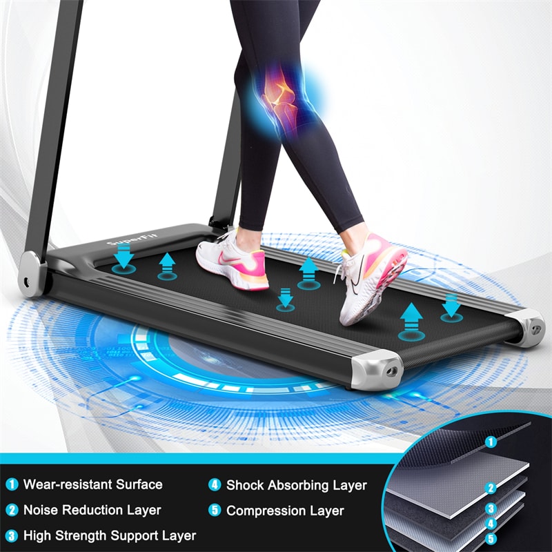 Folding Electric Superfit Treadmill Walking Running Machine