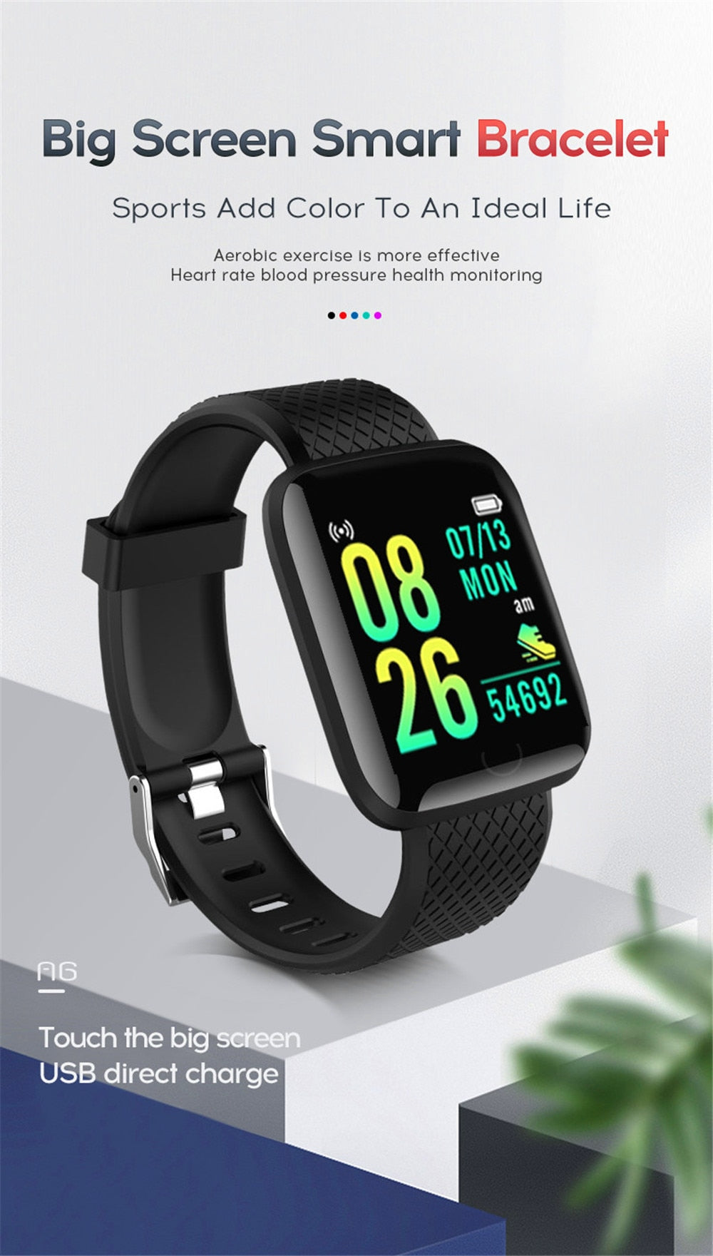 VerseFit™ Smart Watch Fitness Tracker : Professional Blood Pressure Smart Watch and Heart Rate Monitor - Westfield Retailers