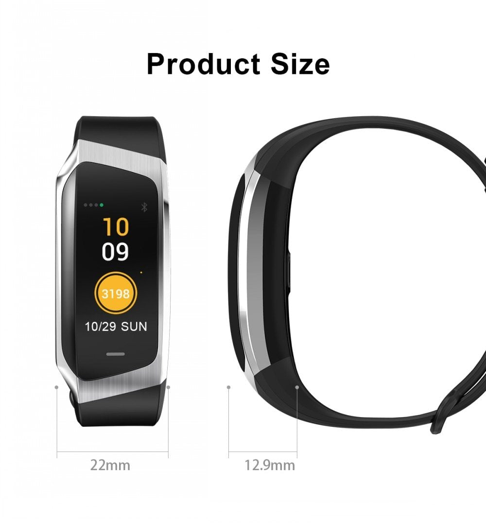 Fitness Band Smart Watch Waterproof Blood Pressure Oxygen Heart Rate Monitor Sport Bracelet - Westfield Retailers