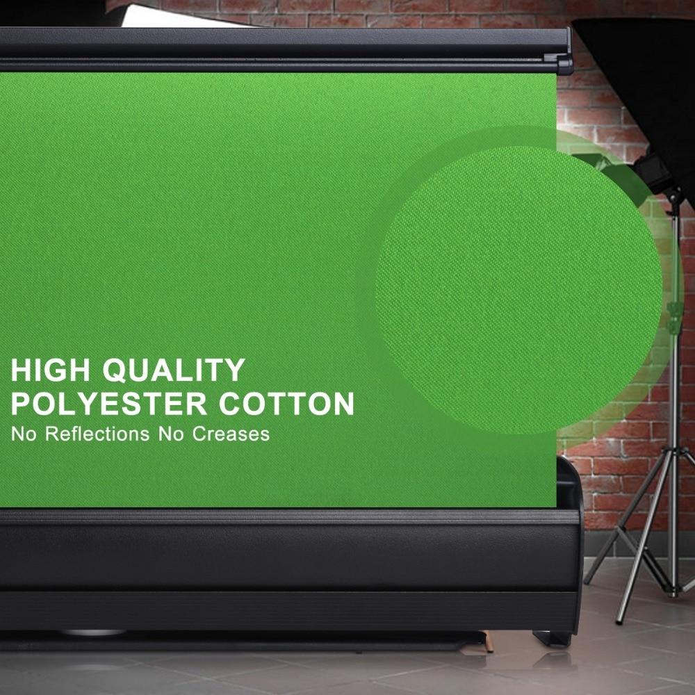 Portable Retractable Collapsible Chroma Key Green Screen Backdrop, 110 x 200 cm - Westfield Retailers - Westfield Retailers