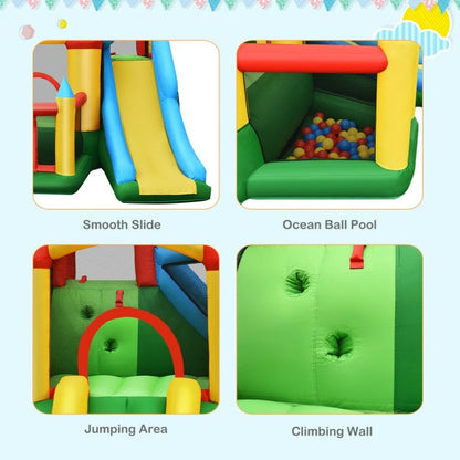 Kids Bounce House Inflatable Dual Slide Jumping Castle