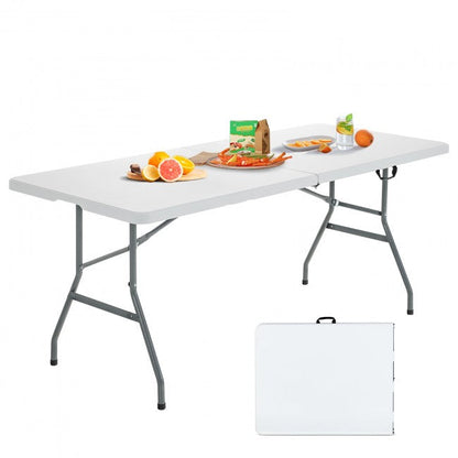 Outdoor Portable Folding Picnic Camping Table with Carrying Handle