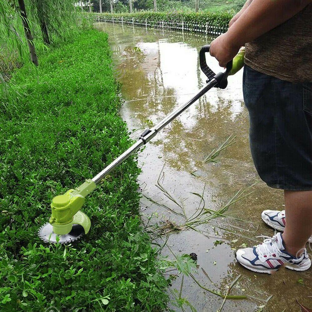 Powerful Electric Battery Operated Cordless Weed Eater / Grass Trimmer - Westfield Retailers