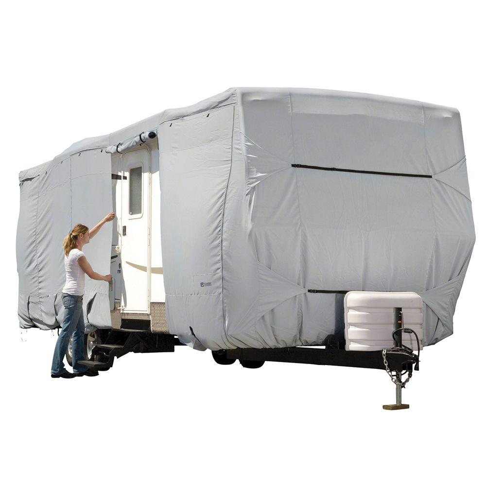 Waterproof RV Travel Trailer Camper Vehicle Storage Motorhome Cover - Westfield Retailers