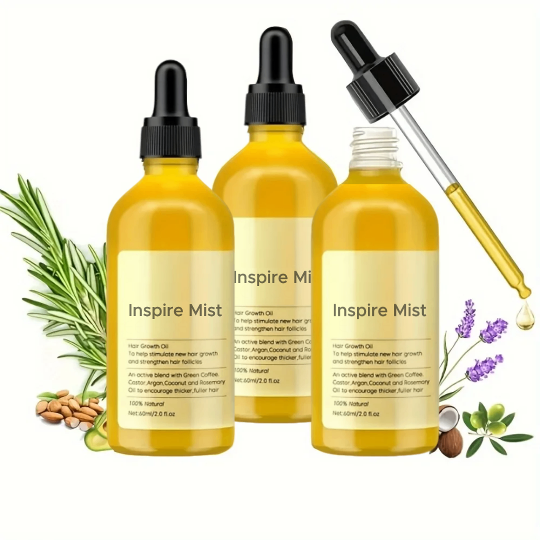 InspireMist™ Organic Natural Hair Restoration and Growth Oil