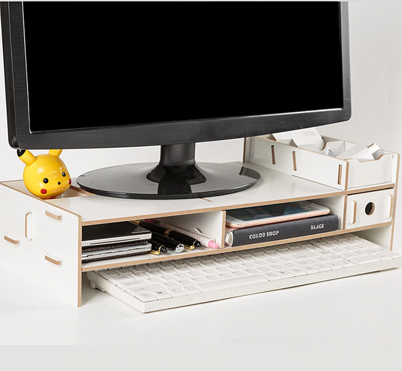 Computer Monitor Riser Mount Stand With Drawer - Westfield Retailers