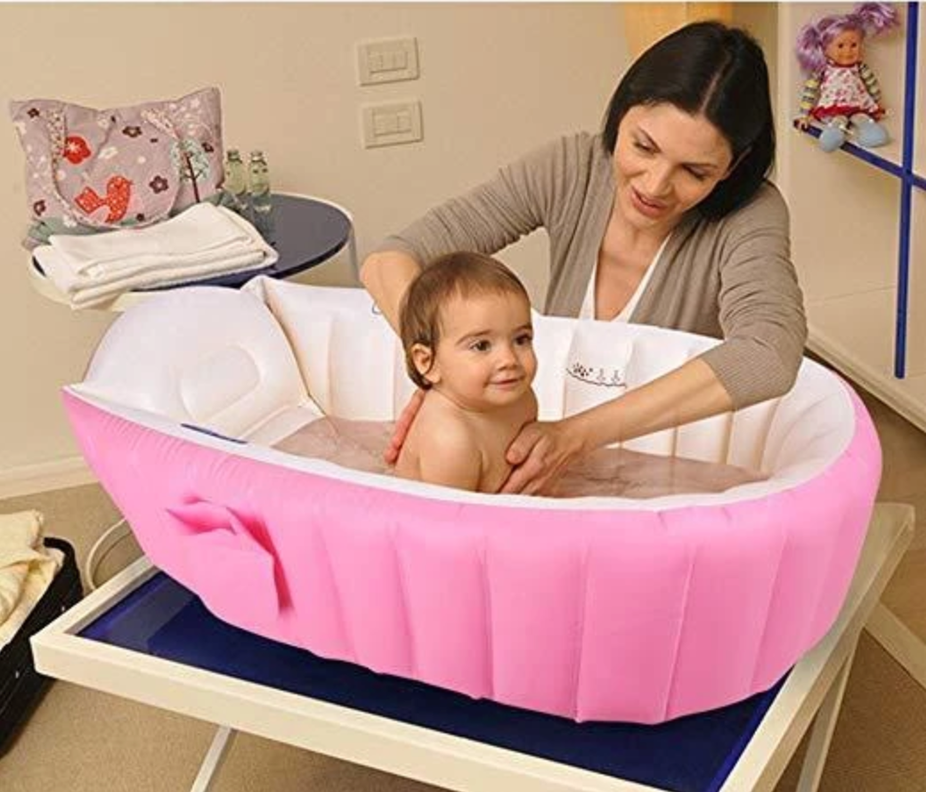 Infant Baby Inflatable Shower Bathtub - Westfield Retailers