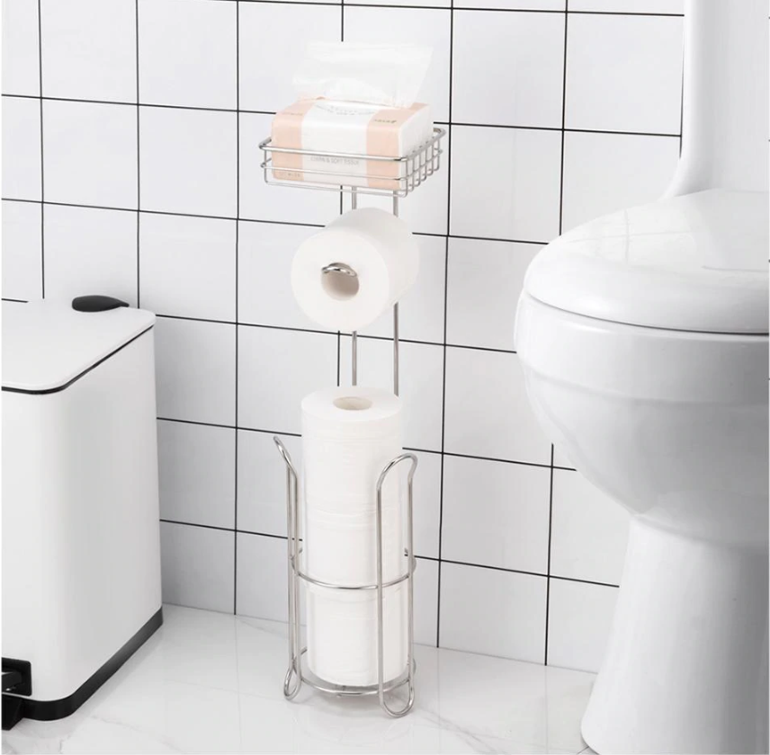 Free Standing Toilet Paper Roll Holder - Westfield Retailers