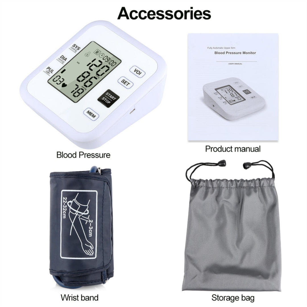 HexoPulse™ Smart Blood Pressure Arm Monitor