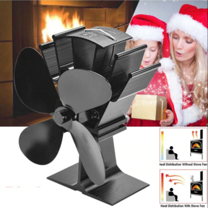 Wood Stove Fan Heat Powered Blower - Westfield Retailers