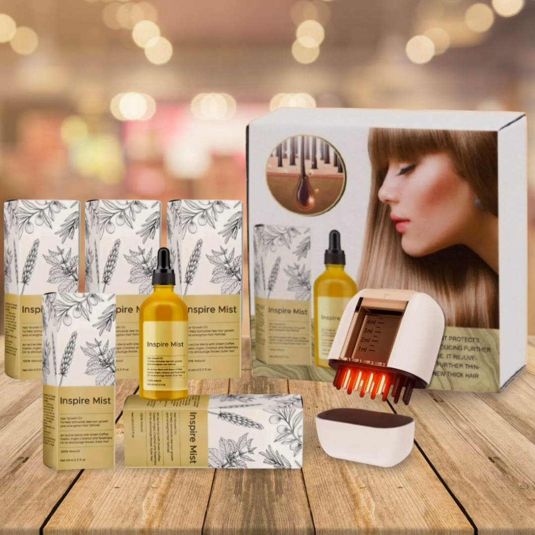InspireMist™ Organic Natural Hair Restoration and Growth Oil