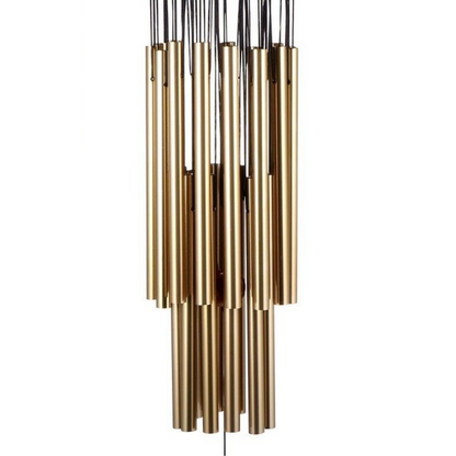 Unique Golden Outdoor Metal Sympathy Wind Chime - Westfield Retailers