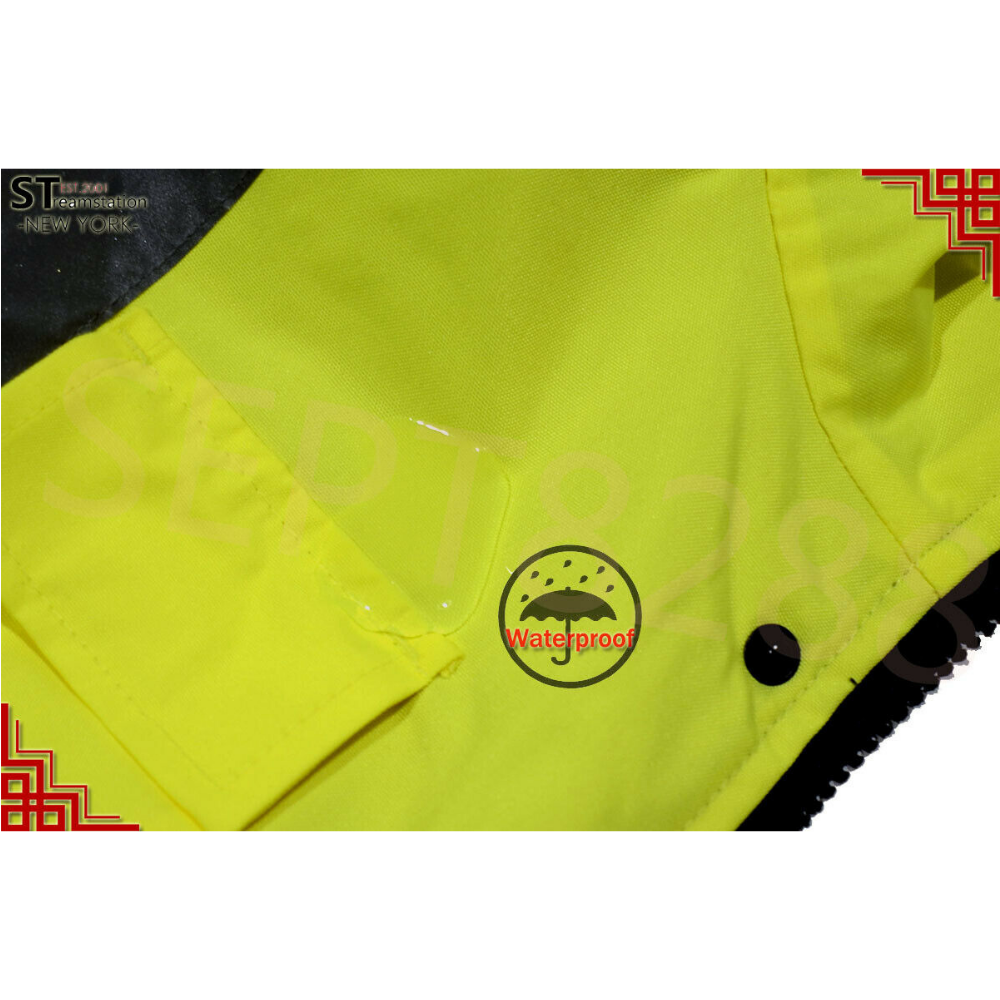 Premium Insulated High Visibility Rain Reflective Jacket - Westfield Retailers