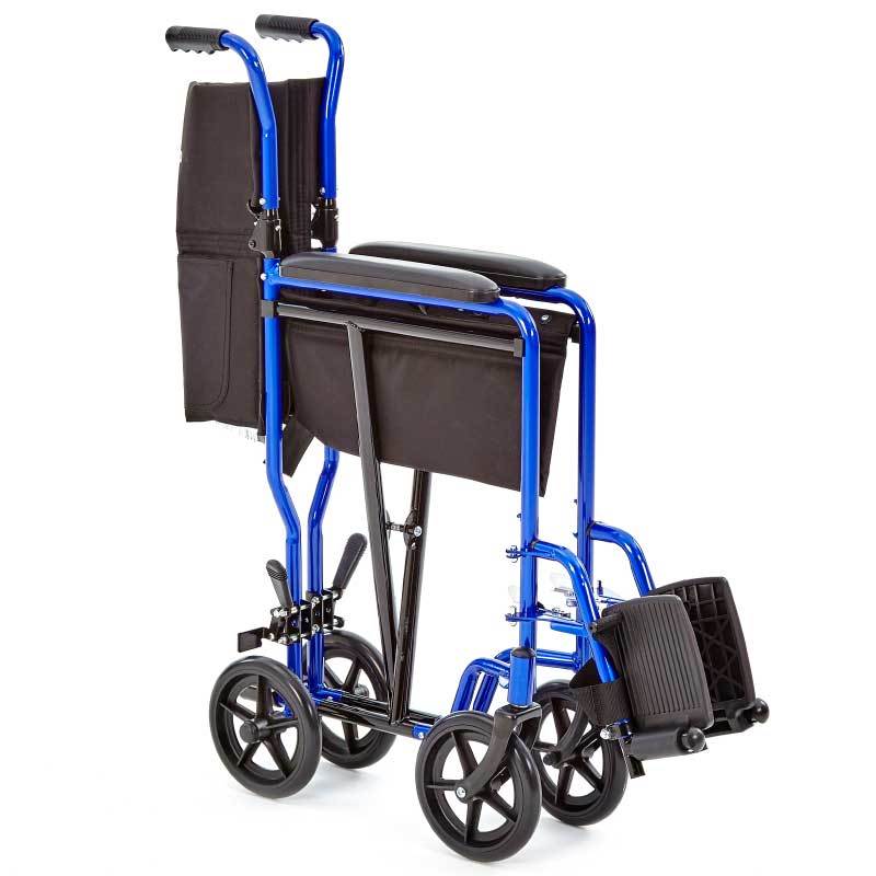 Super Lightweight Portable Folding Transport Wheelchair - Westfield Retailers