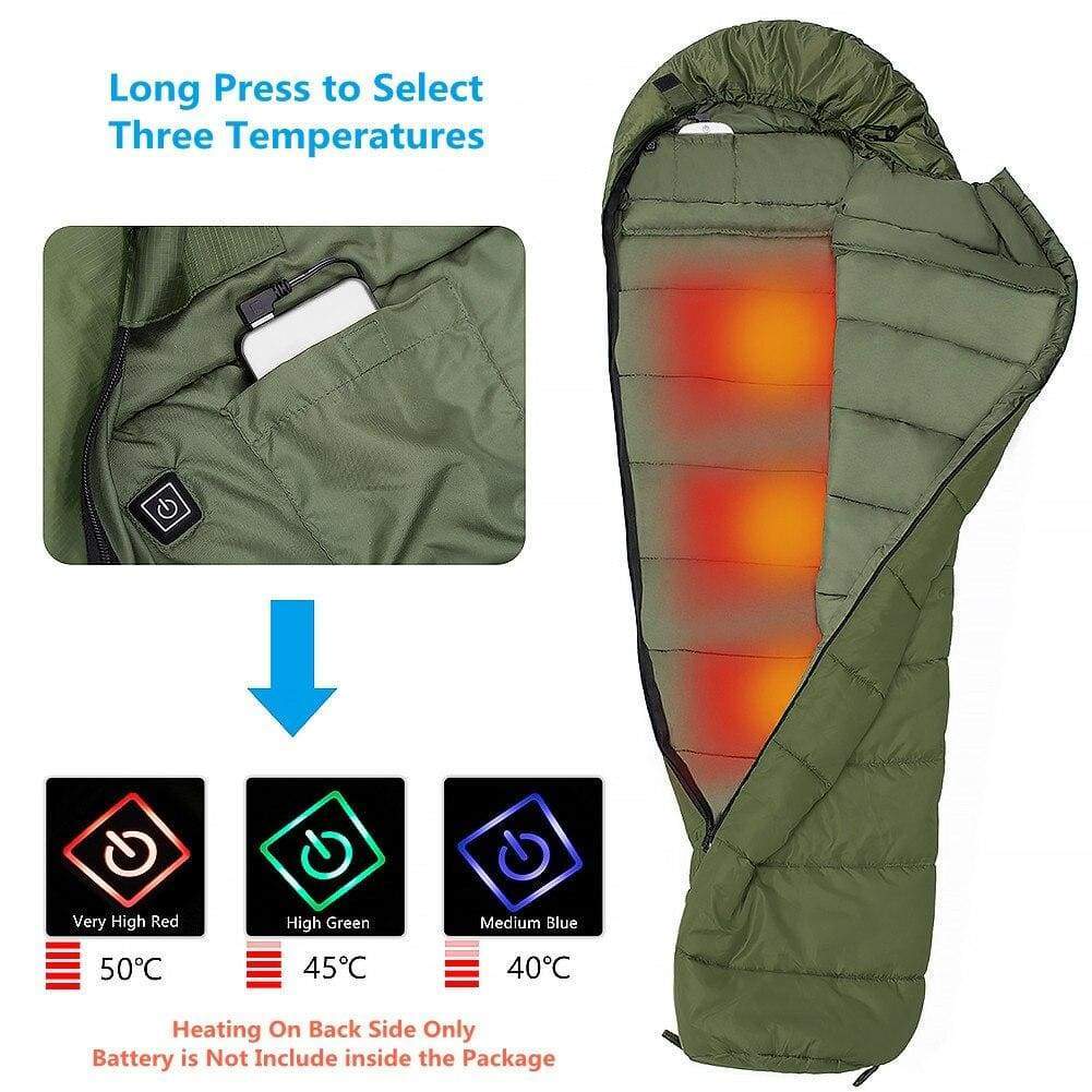 AgeMore - Waterproof Heated Sleeping Bag - Westfield Retailers