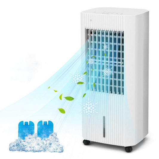 3-in-1 Evaporative Air Cooler Portable Air Conditioner Humidifier with 3 Modes and Remote Control