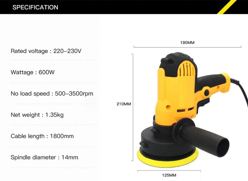 Portable Electric Car Polishing Machine - Westfield Retailers