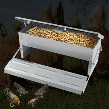 Premium Automatic PVC Chicken Feeder - Westfield Retailers