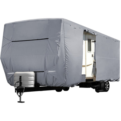 Waterproof RV Travel Trailer Camper Vehicle Storage Motorhome Cover - Westfield Retailers