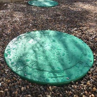 Large Flat Septic Tank Riser Replacement Lid Cover 24" - Westfield Retailers