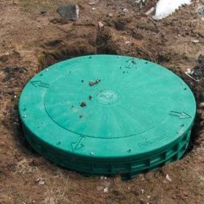 Large Flat Septic Tank Riser Replacement Lid Cover 24" - Westfield Retailers