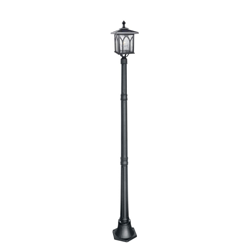 Premium Outdoor Solar Yard Light Lamp Post Fixture - Westfield Retailers