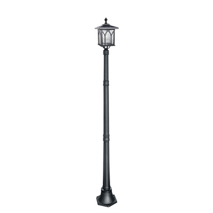 Premium Outdoor Solar Yard Light Lamp Post Fixture - Westfield Retailers