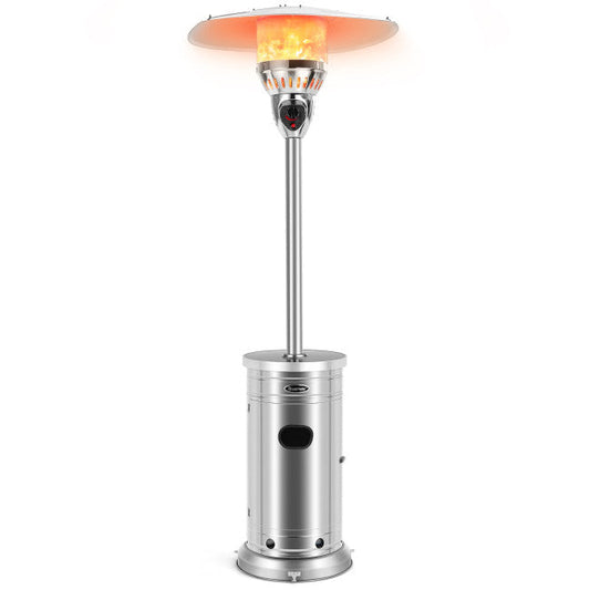 Outdoor Propane Gas Heater- Best 48000 BTU Patio Heater ( Freestanding) with Simple Ignition System - Westfield Retailers