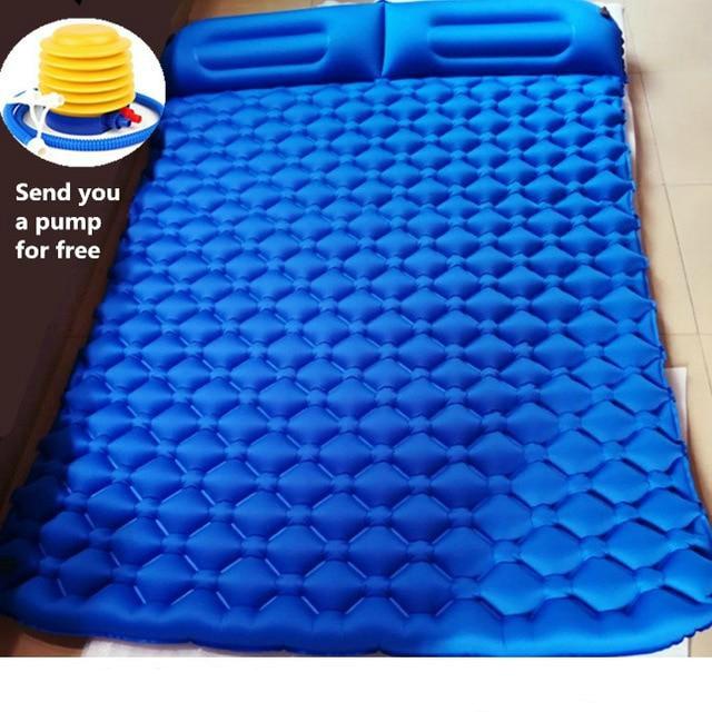 Tent Air Camping Mats Double Inflatable Cushion Soft Outdoor Blanket - Westfield Retailers