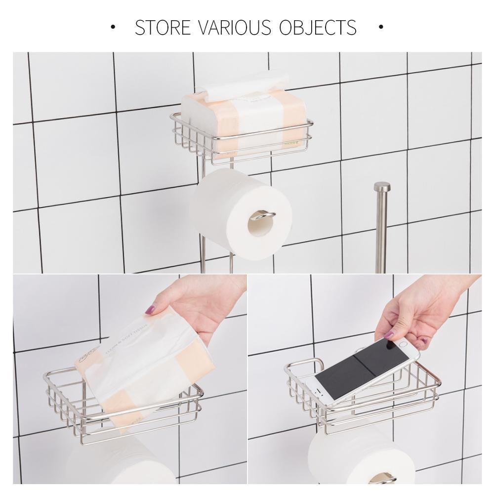 Free Standing Toilet Paper Roll Holder - Westfield Retailers