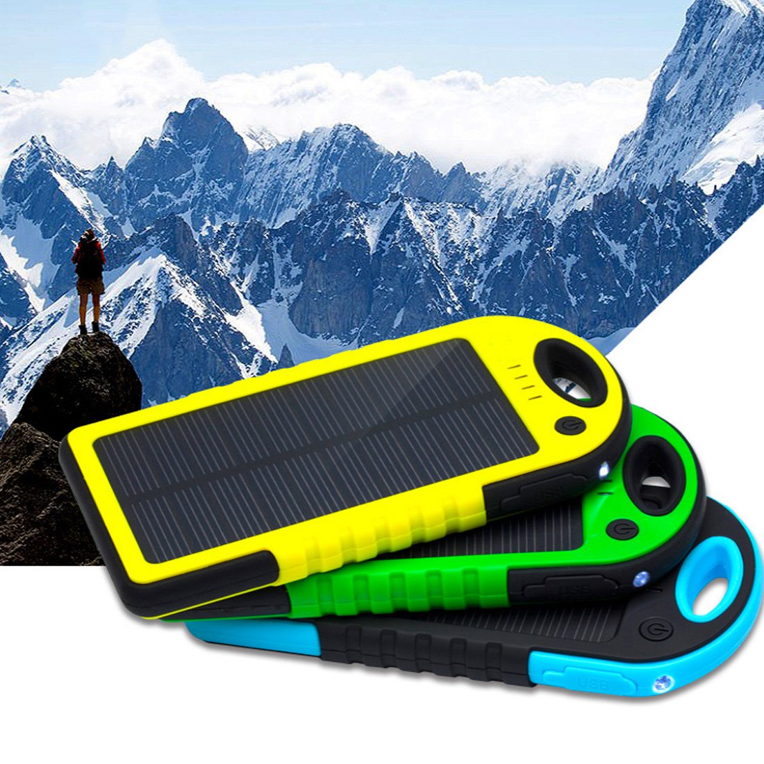 Portable Solar Powered Cell Phone Battery Charger - Westfield Retailers