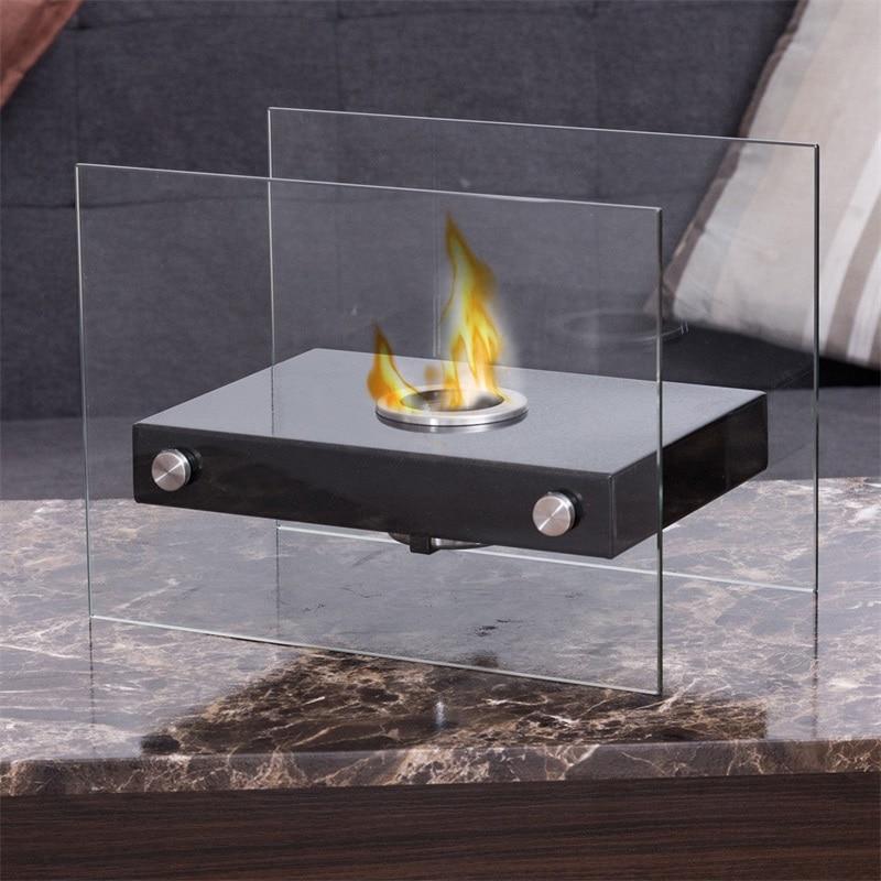 Portable Indoor / Outdoor Ventless Tabletop Gas Fire Pit - Westfield Retailers