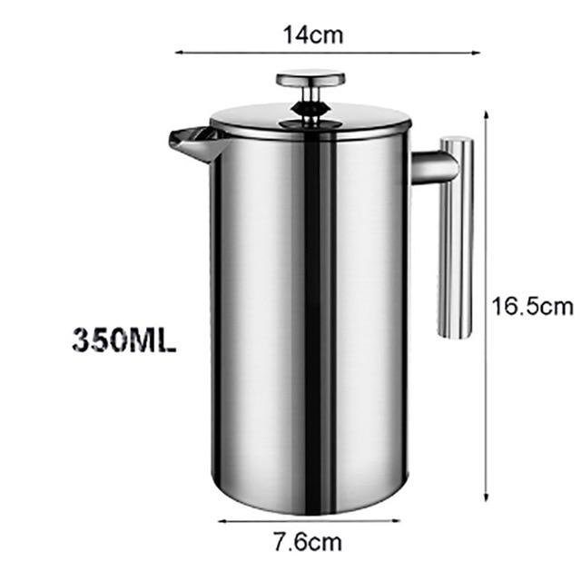 French Press Coffee Maker Stainless Steel - Westfield Retailers