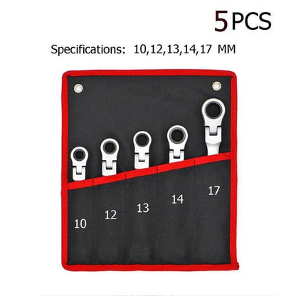 Flex Head Ratcheting Metric Wrench Set - Westfield Retailers