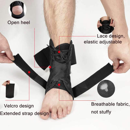 Lace Up Ankle Stabilizer Support Brace - Westfield Retailers