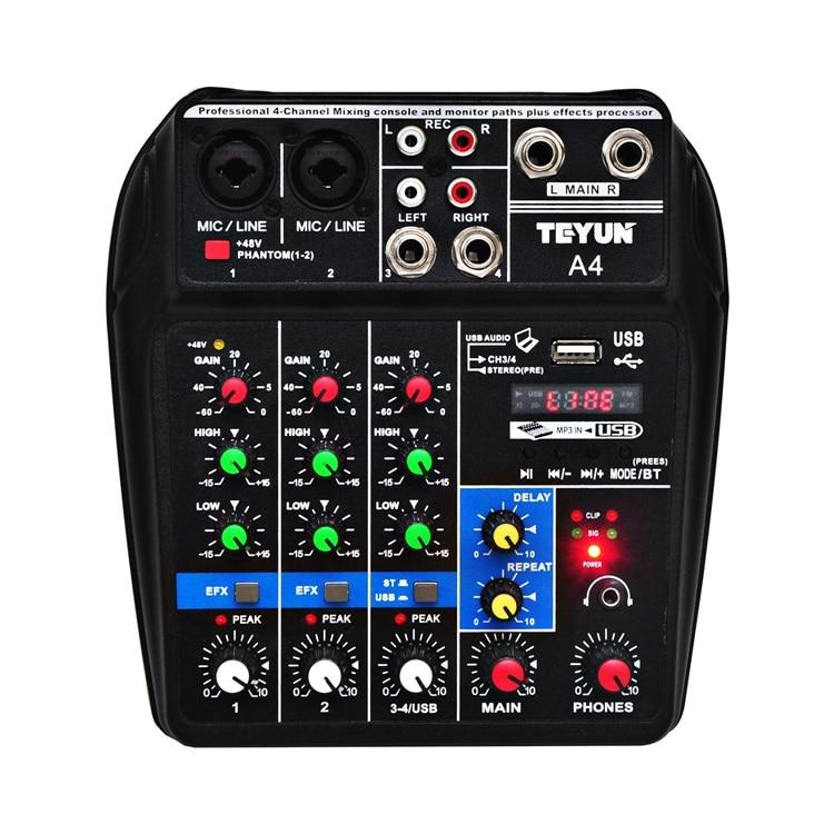 Small Audio Sound Digital Microphone Mixer 48V - Westfield Retailers