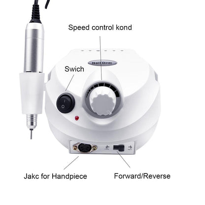 Professional Electric Nail File Drill Machine Kit - Westfield Retailers