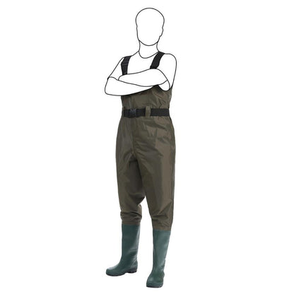 Premium Breathable Mens' Fishing Chest Waders With Boots - Westfield Retailers